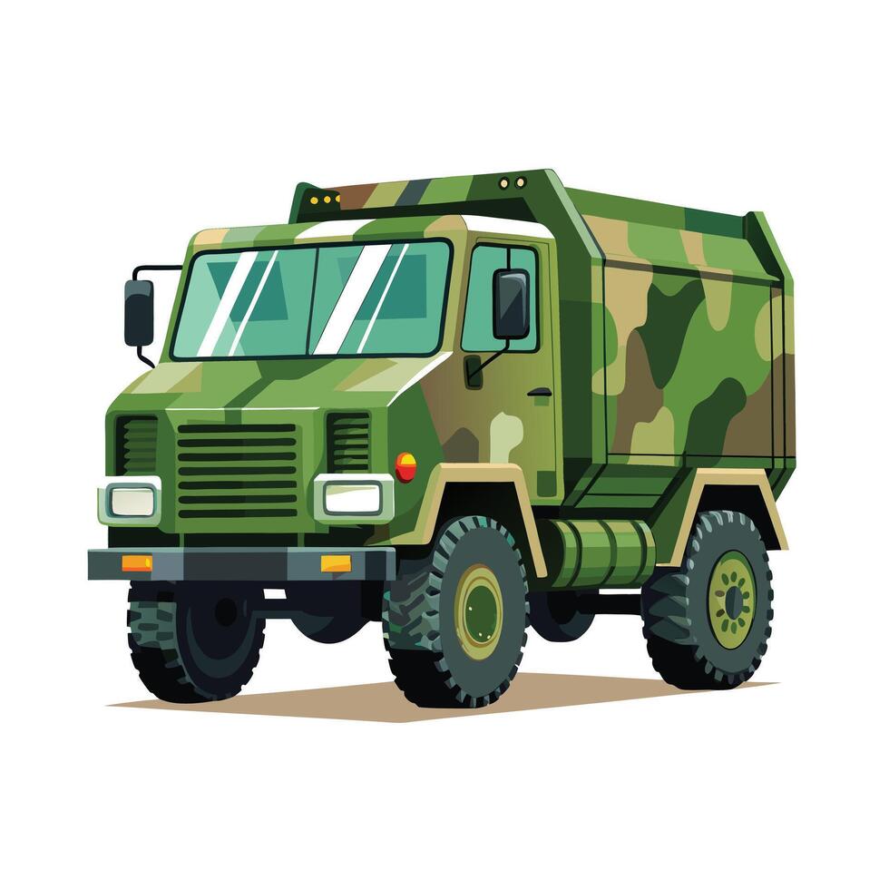 Realistic Truck Illustration vector
