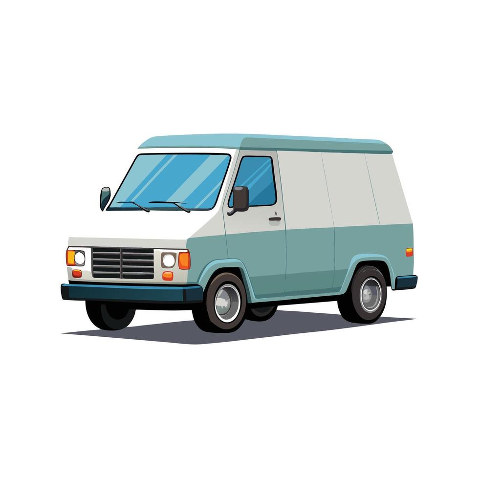 Realistic Truck Illustration vector