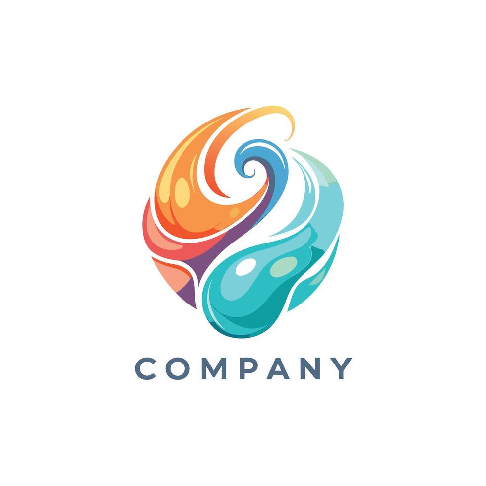 Abstract Logo Design for any Corporate, Brand, Business, Company vector