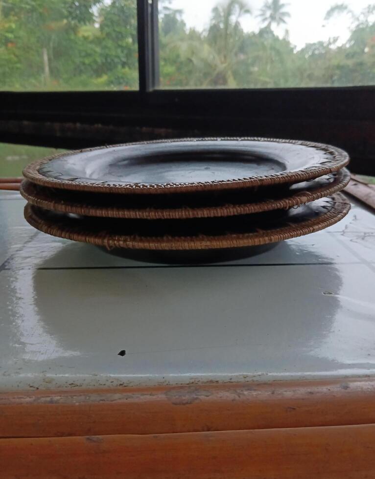 an exotic and beautiful handicraft placing indoor photo