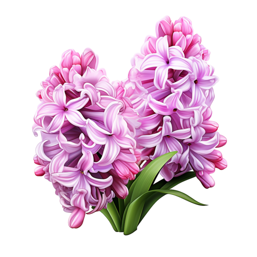 Generated Ai Beautiful Hyacinth png