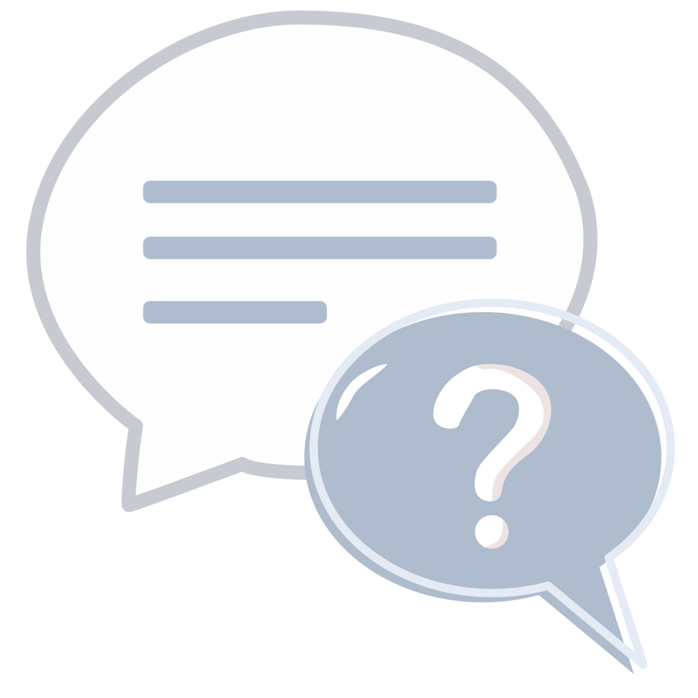 Speech bubble with question mark. Business icon, symbol for business. businessman icon. png