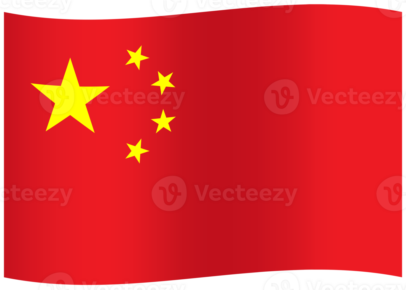 chinese flag transparent background png