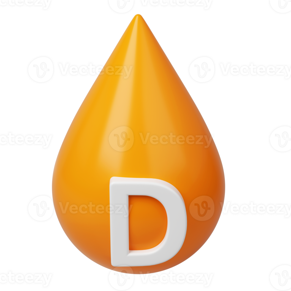 Gold luxury vitamin D collagen droplet and light glow transparent. 3D icon rendering for science and beauty pharmacy cosmetic conceptual png