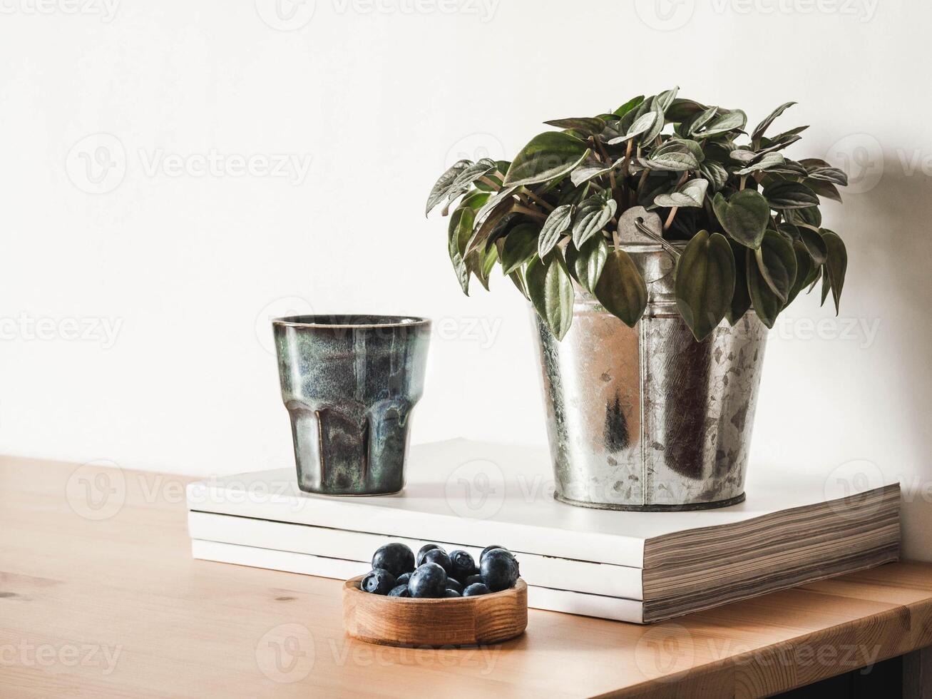 Home still life from various decorative items photo