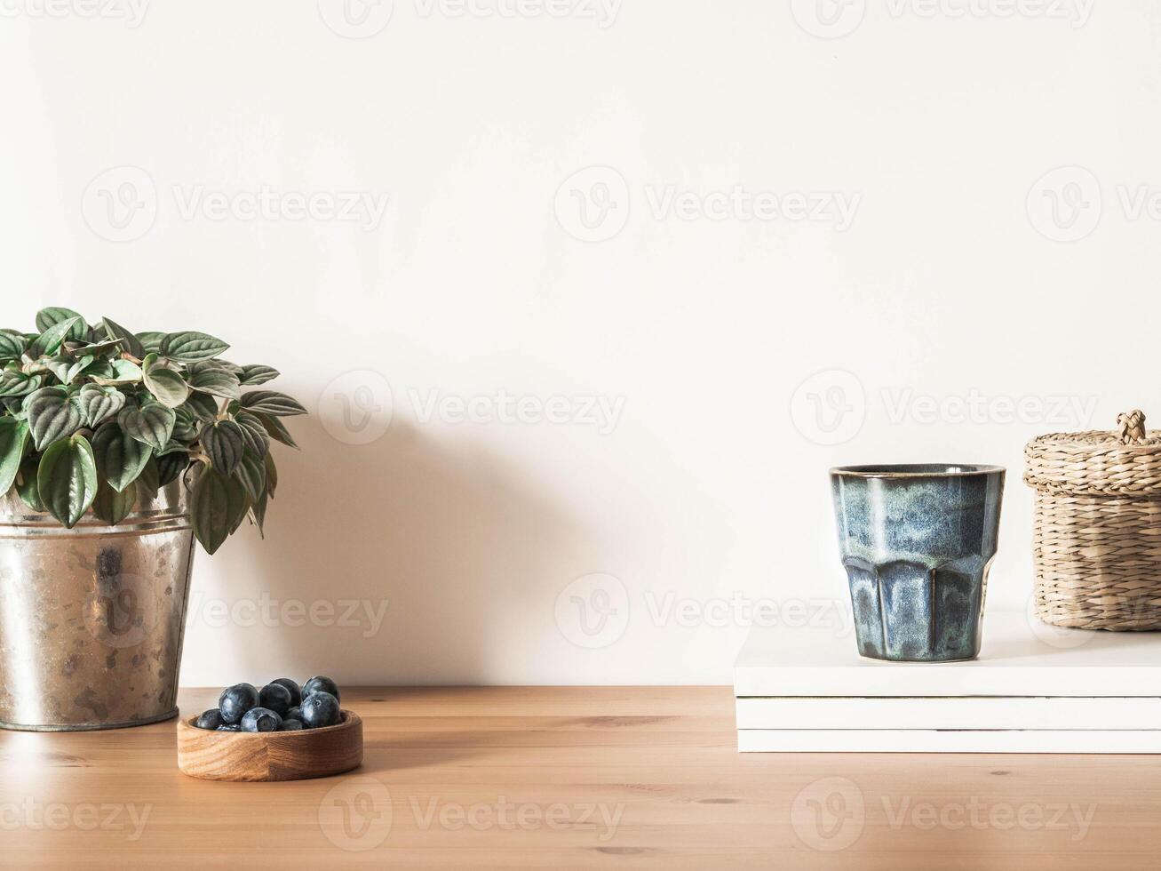 Home still life from various decorative items photo
