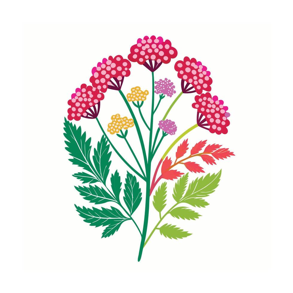 Realistic Beautiful Herbs Illustration vector