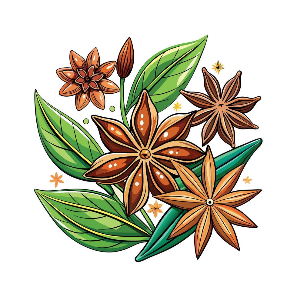 Realistic Beautiful Herbs Illustration vector