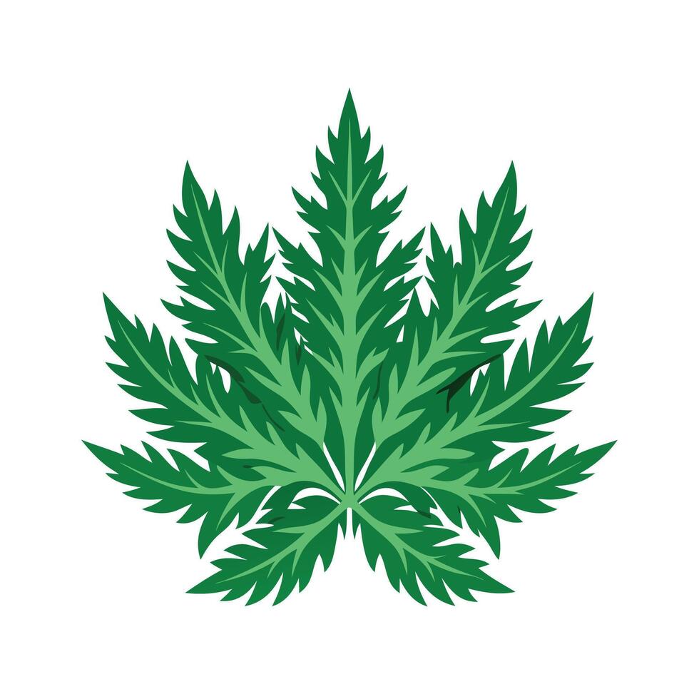 Realistic Beautiful Leaves Illustration vector