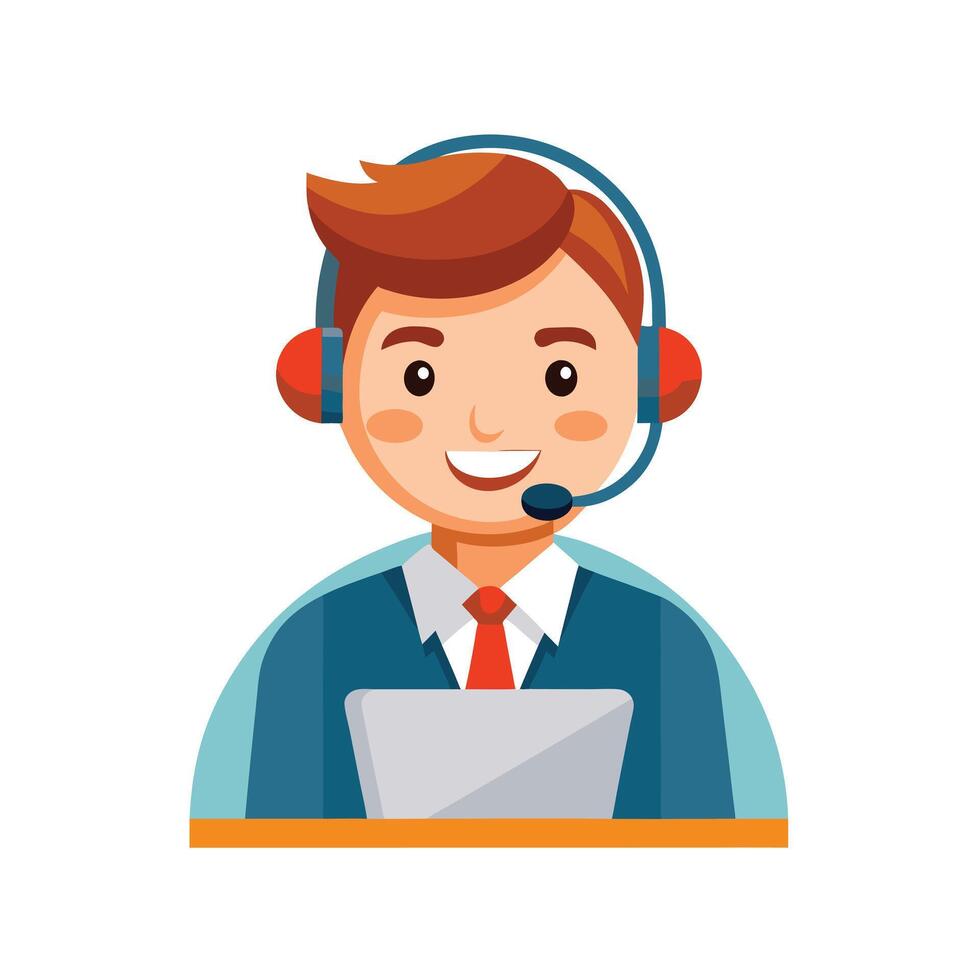 Realistic Office Moments Illustration Concepts vector