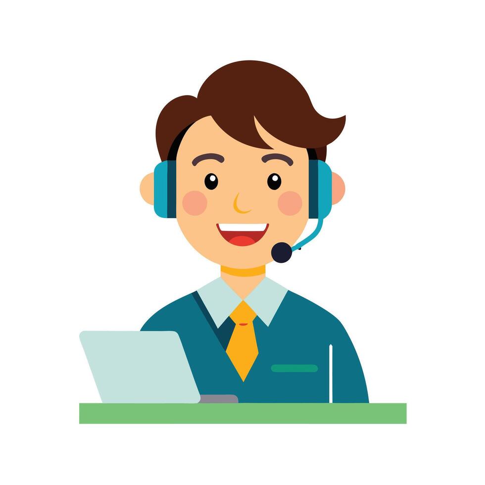 Realistic Office Moments Illustration Concepts vector