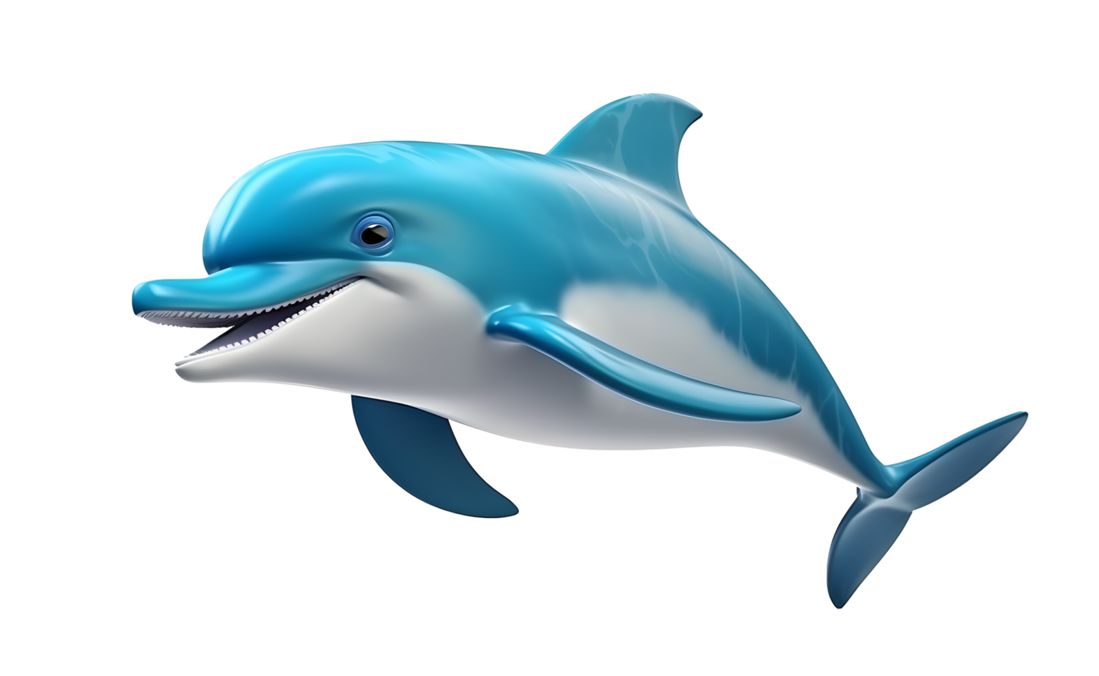 dolphin fish isolated on transparent background png