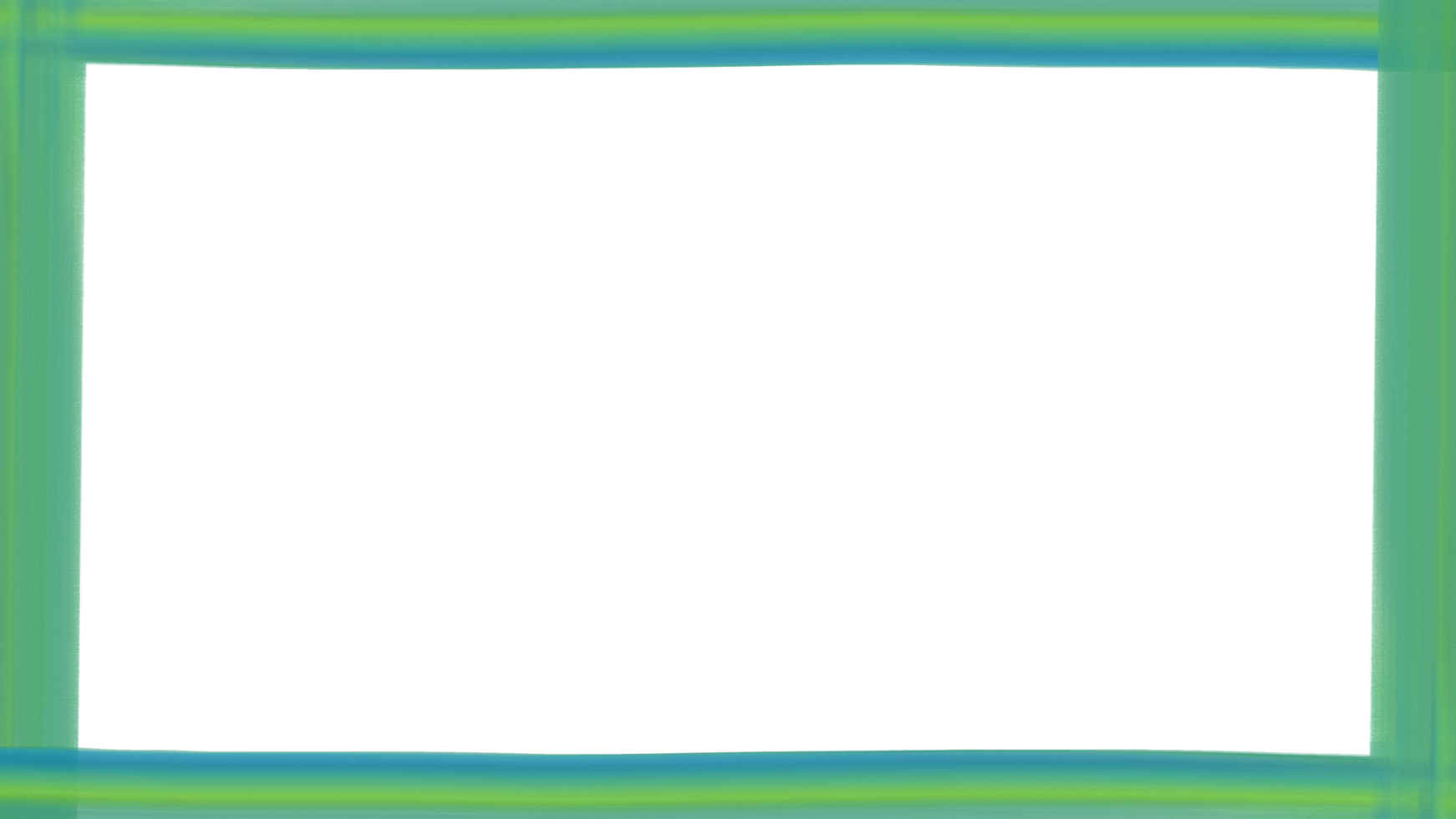Background frame green png