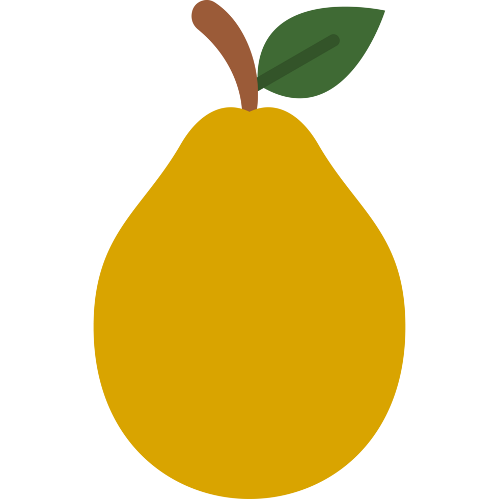 Pear Fruit Illustration Isolated Transparent Background png