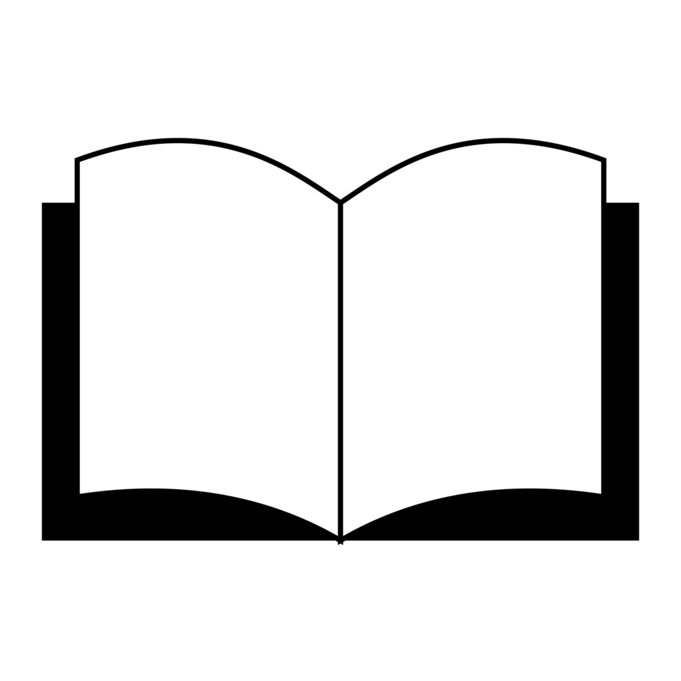 Book Icon Open Book Sign And Symbol Transparent Background png