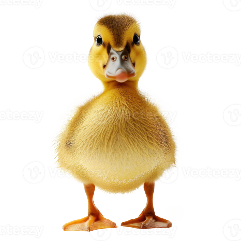 a small yellow duck on a transparent background png