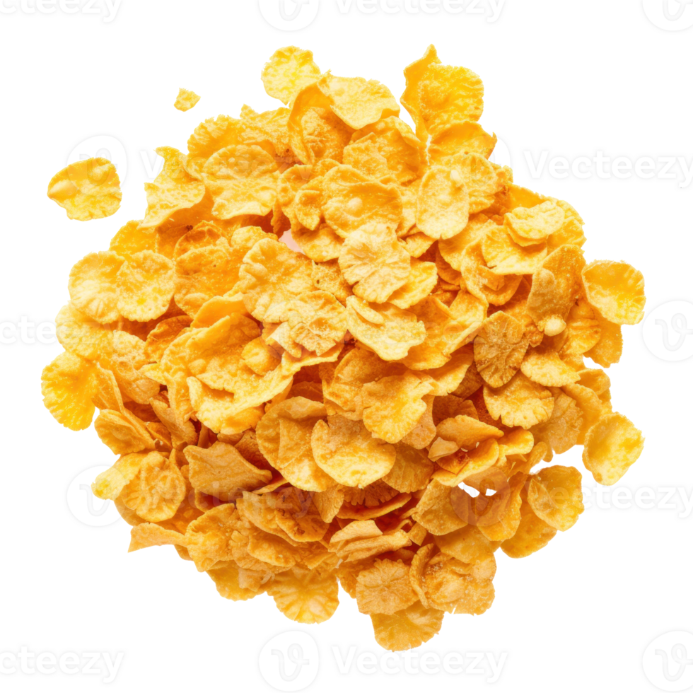 corn flakes on a transparent background png