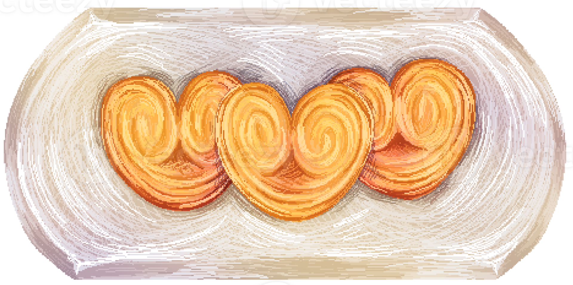Palmier in pixel art style png