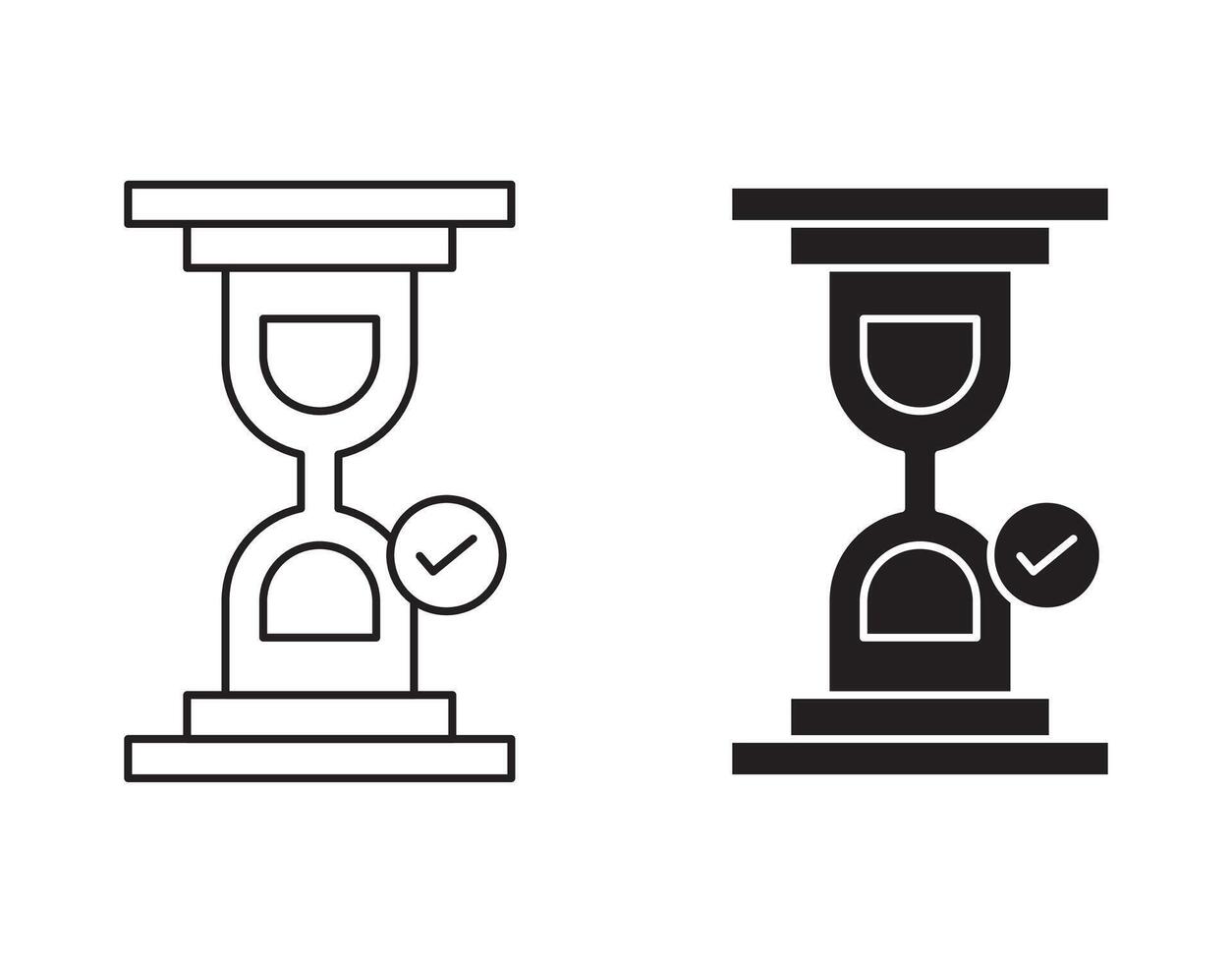 Early access outline icon collection or set. Early access Thin line art vector