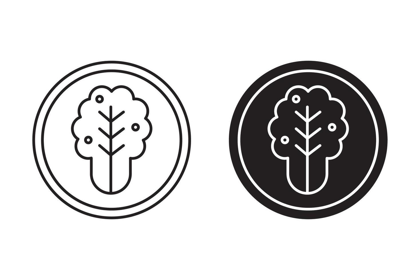 Kimchi outline icon collection or set. Kimchi Thin line art vector