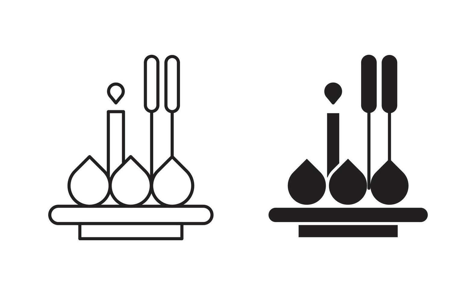 Loy krathong outline icon collection or set. Loy krathong Thin line art vector