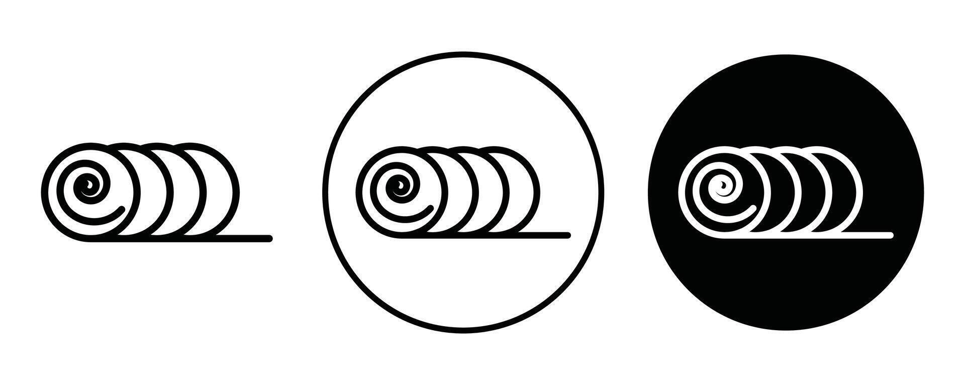 Bale outline icon collection or set. Bale Thin line art vector