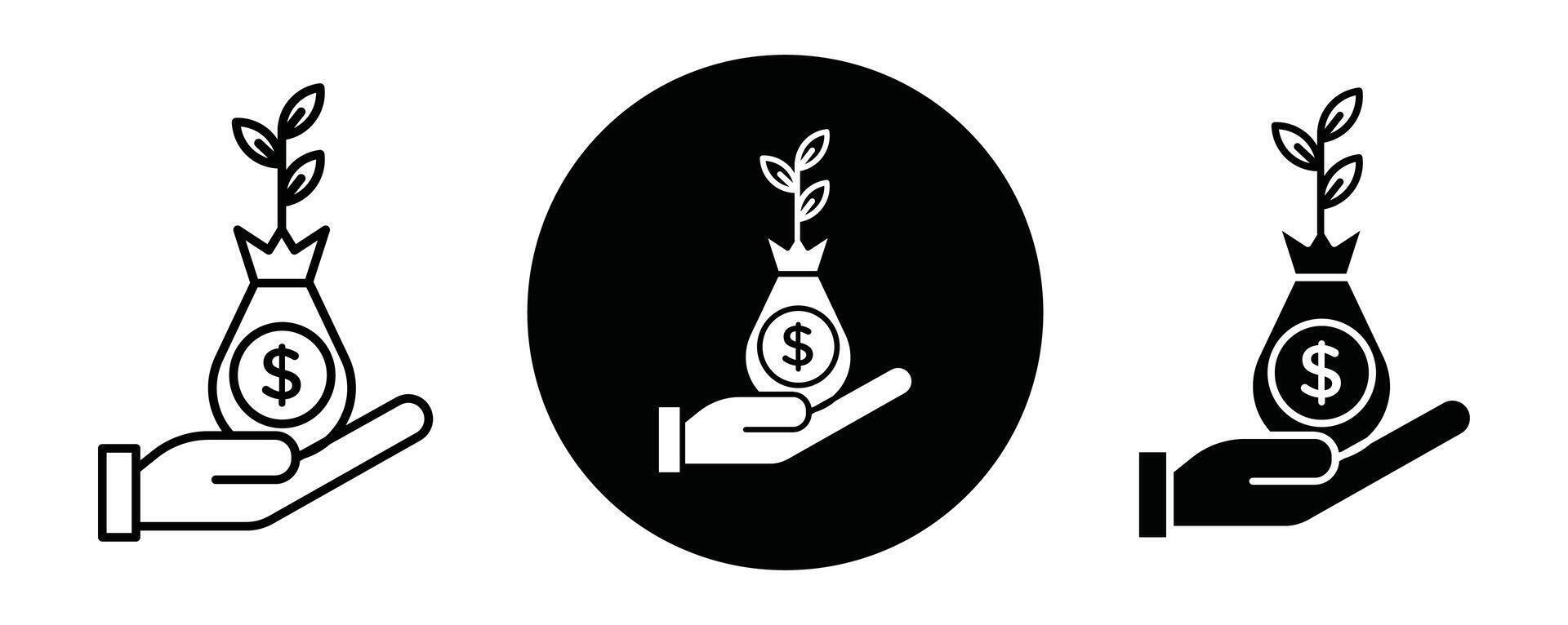 Compensation outline icon collection or set. Compensation Thin line art vector