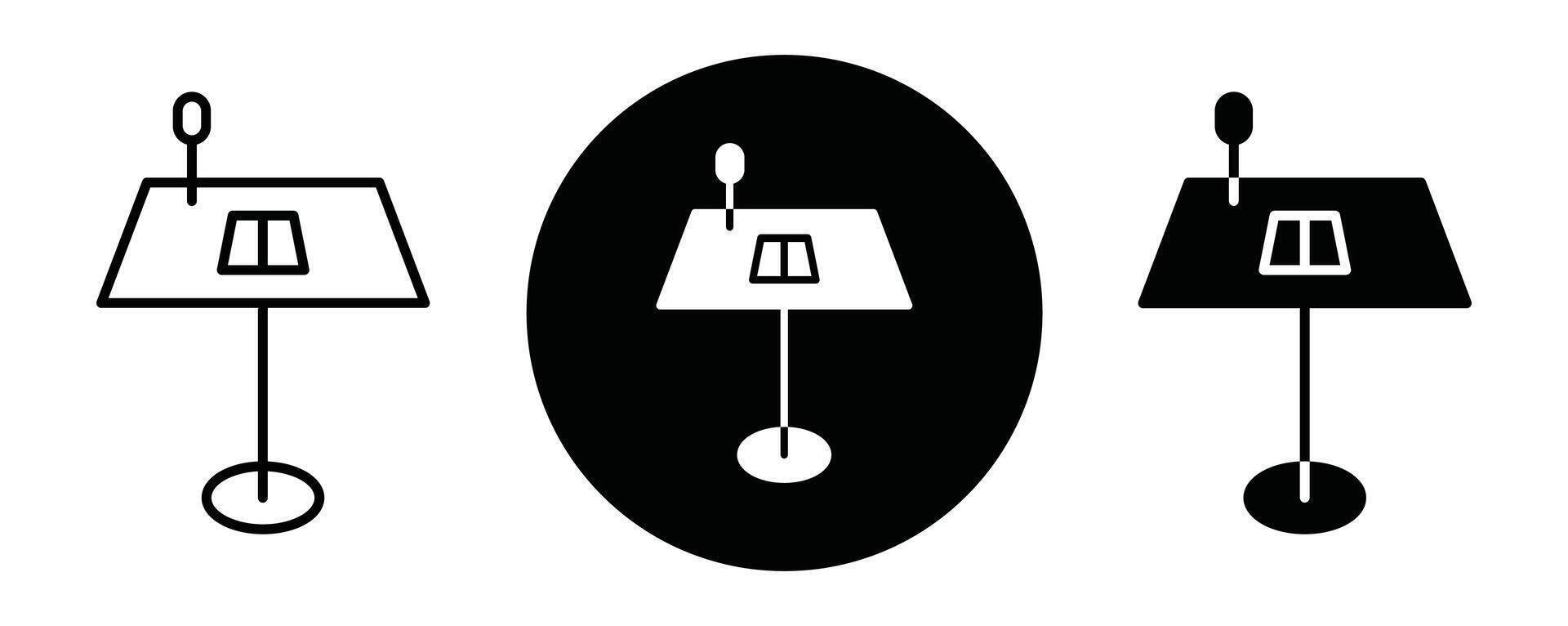 Keynote presentation outline icon collection or set. Keynote presentation Thin line art vector