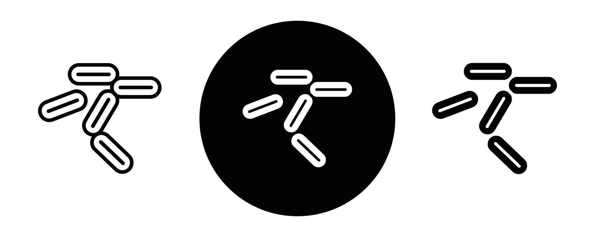 Yeast outline icon collection or set. Yeast Thin line art vector