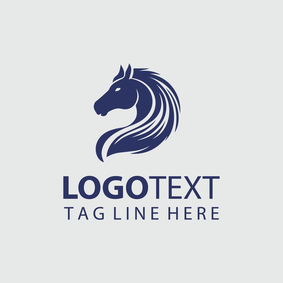 Unicorn Logo illustrations vector