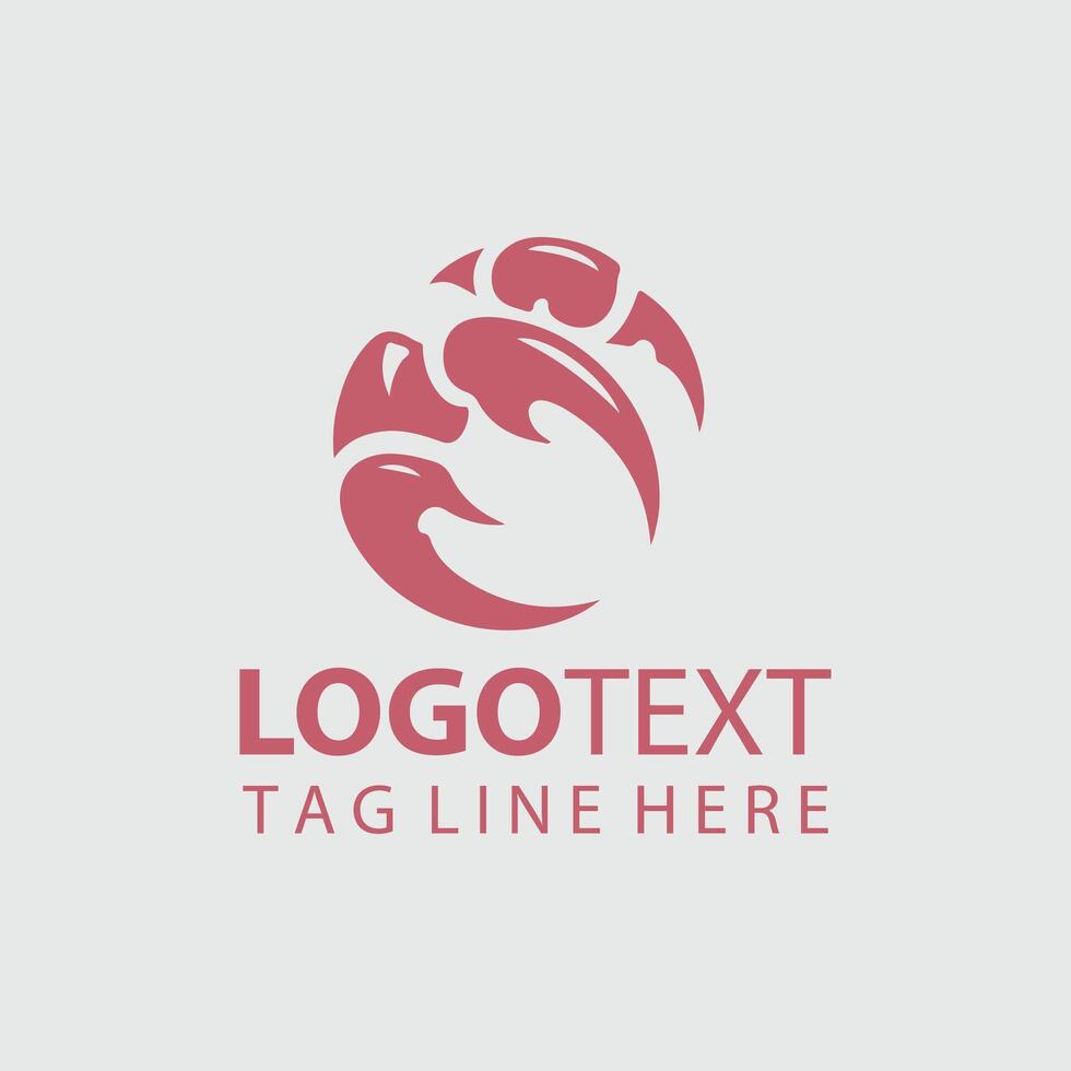 Claw animals Logo Illustrations vector