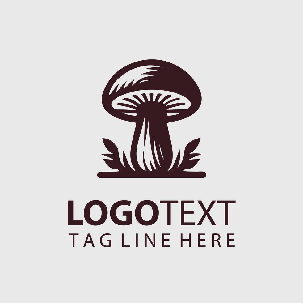 Mushroom Logo Illustrations vector