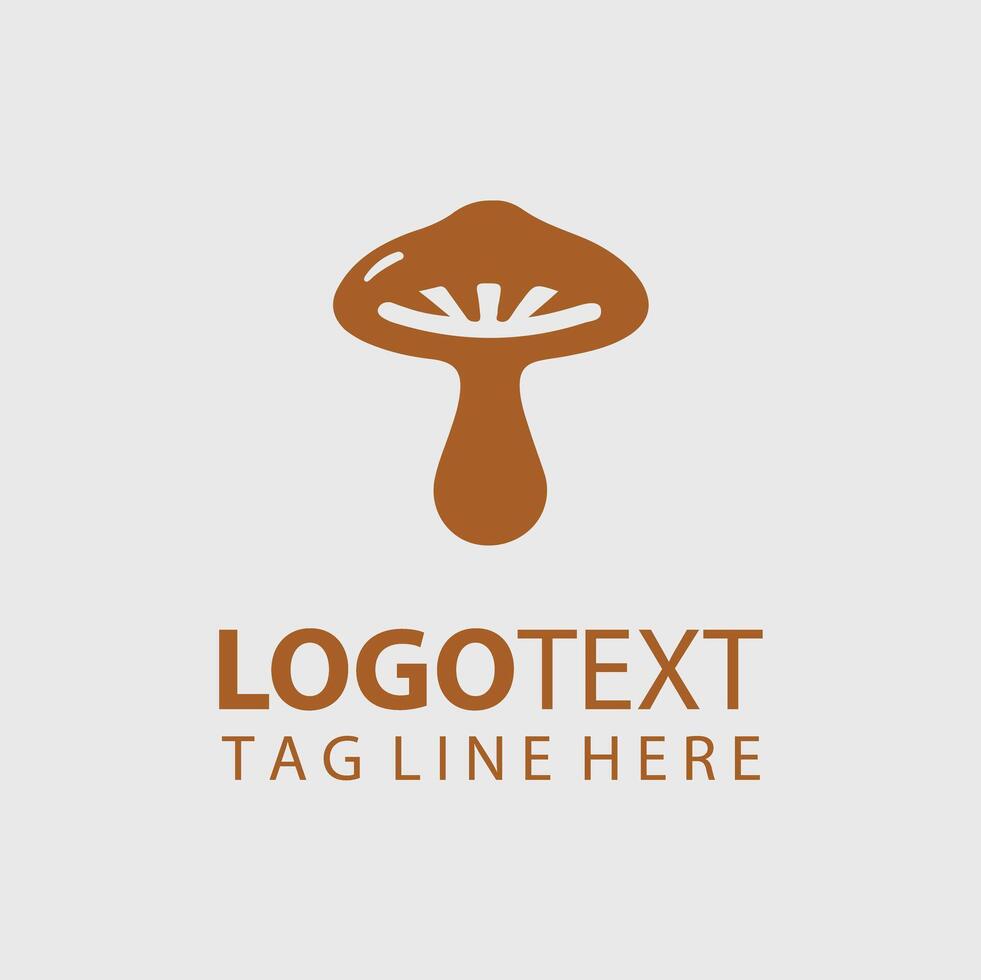 Mushroom Logo Illustrations vector