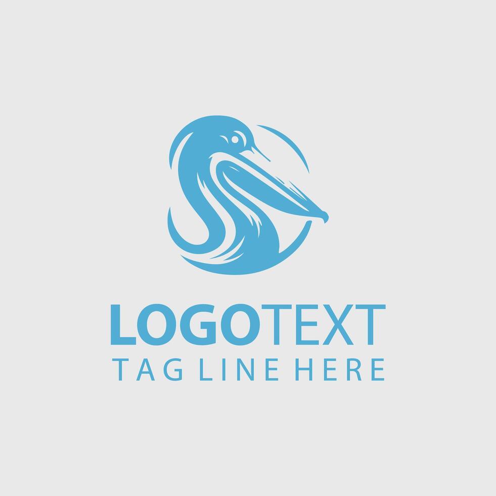 Pelican Logo Illustrations vector