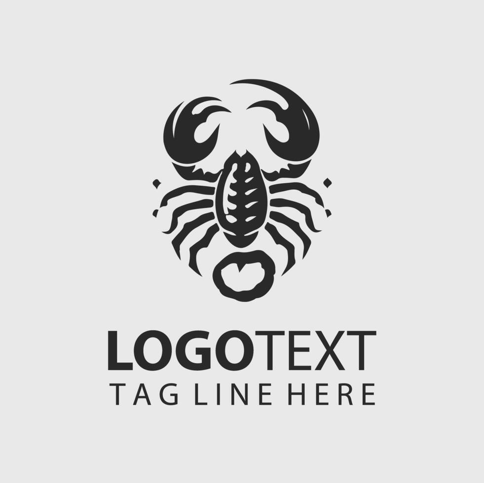 Scorpion Logo Illustration vector