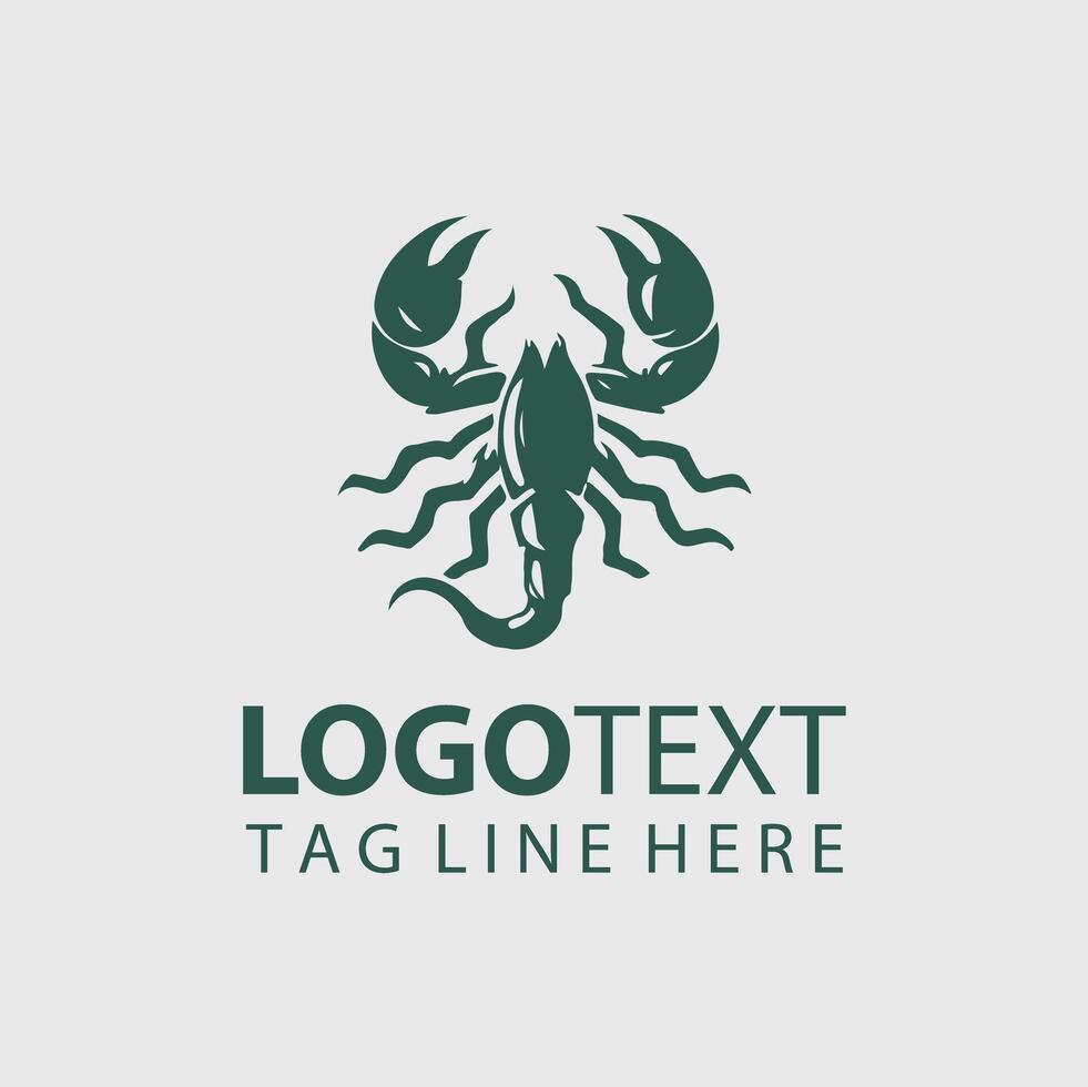 Scorpion Logo Illustration vector