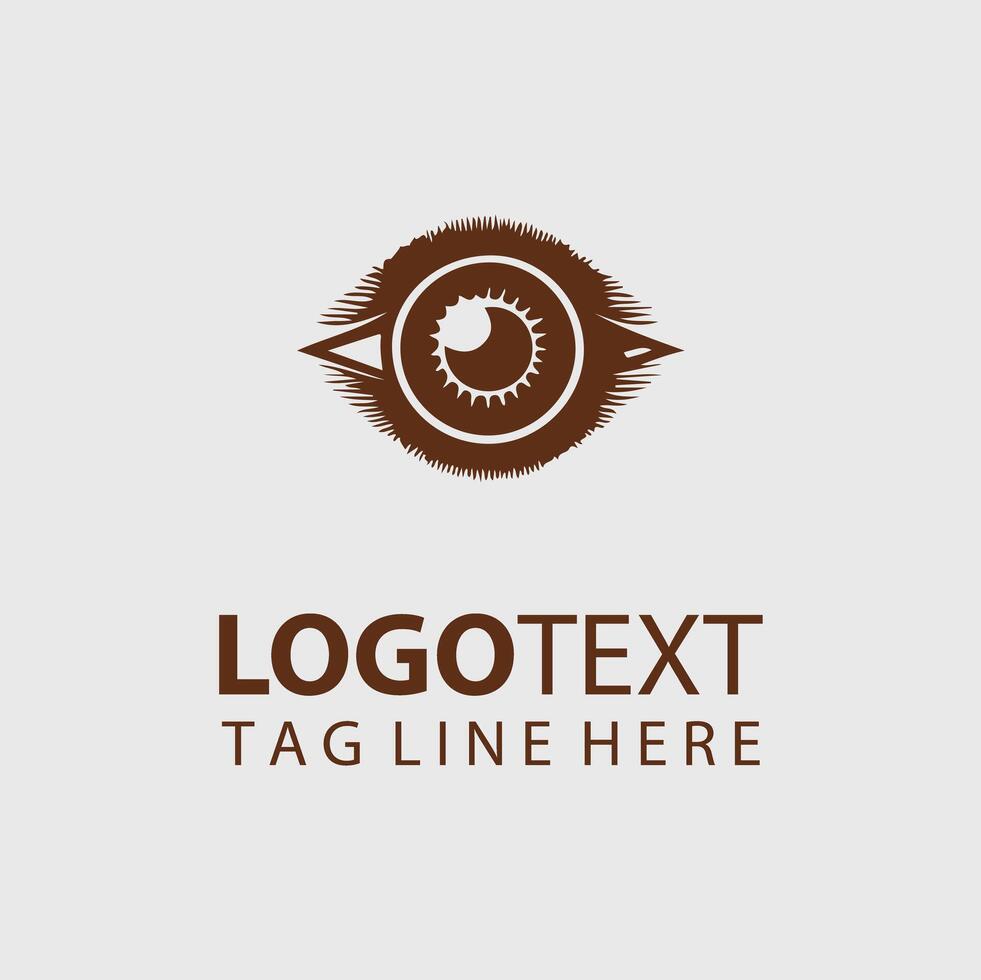 Eye Lashes Logo Illustrations vector