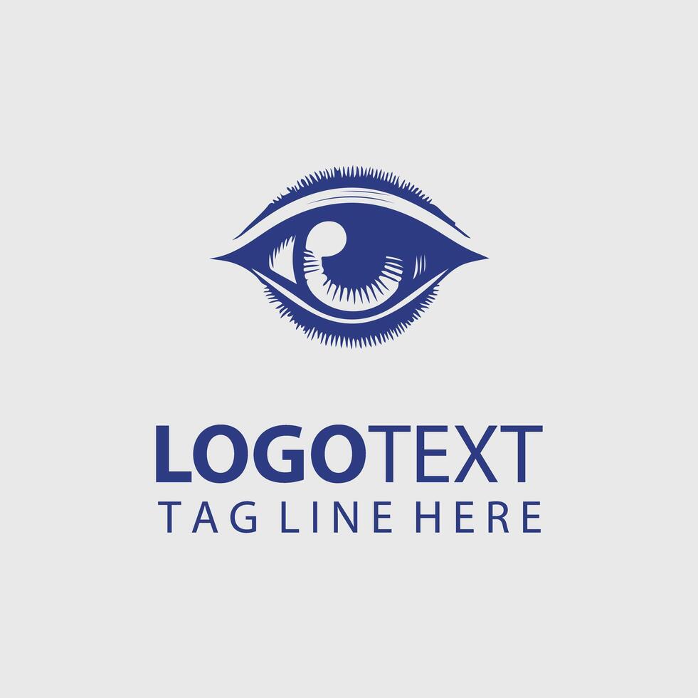 Eye Lashes Logo Illustrations vector