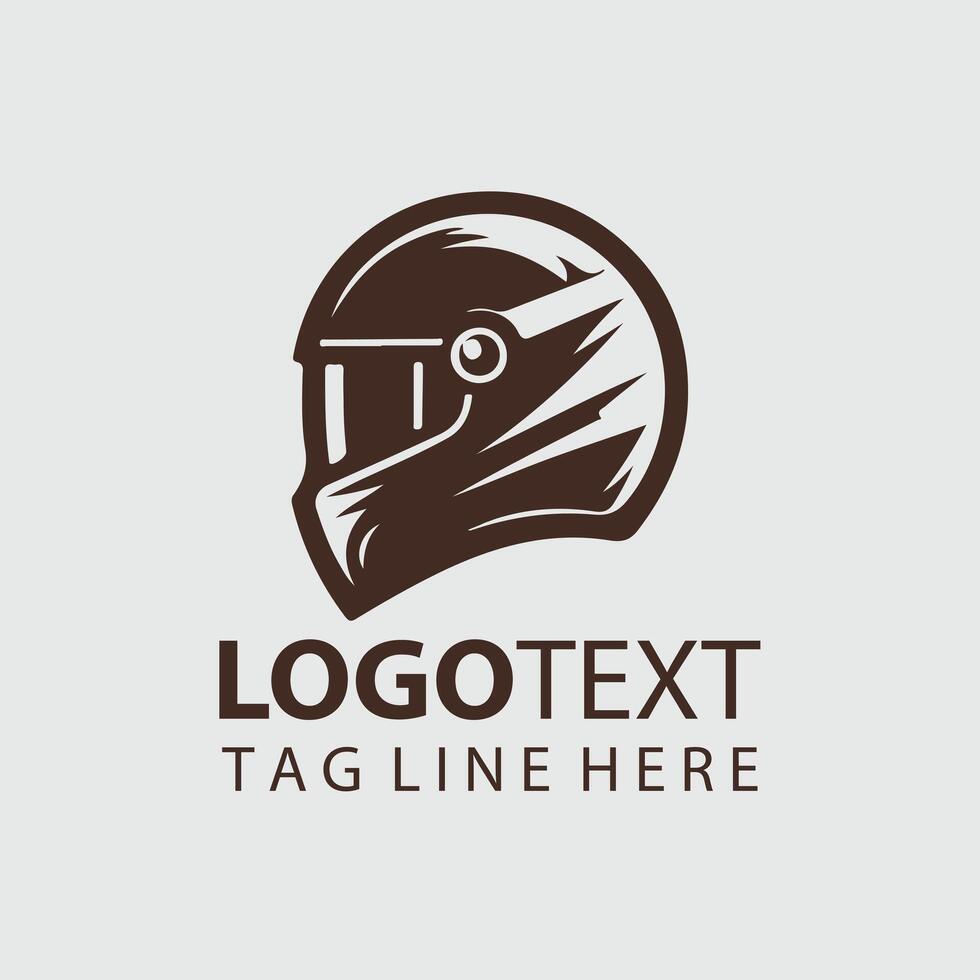 Helmet Logo Illustrations vector