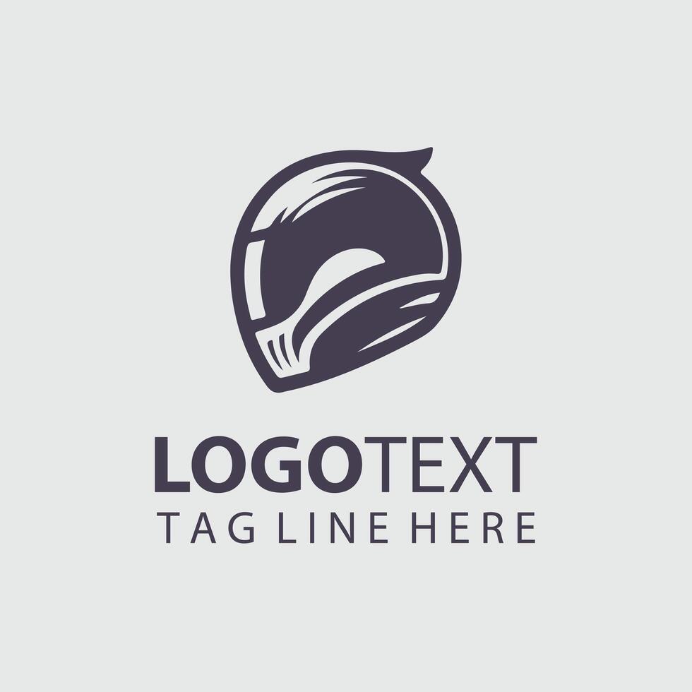 Helmet Logo Illustrations vector