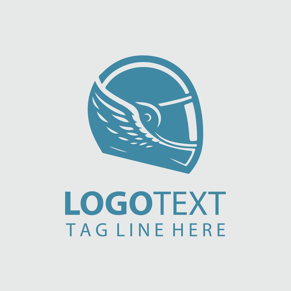 Helmet Logo Illustrations vector