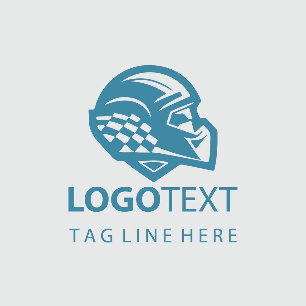 Helmet Logo Illustrations vector