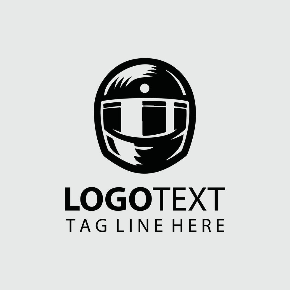 Helmet Logo Illustrations vector