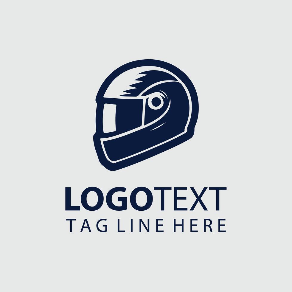 Helmet Logo Illustrations vector