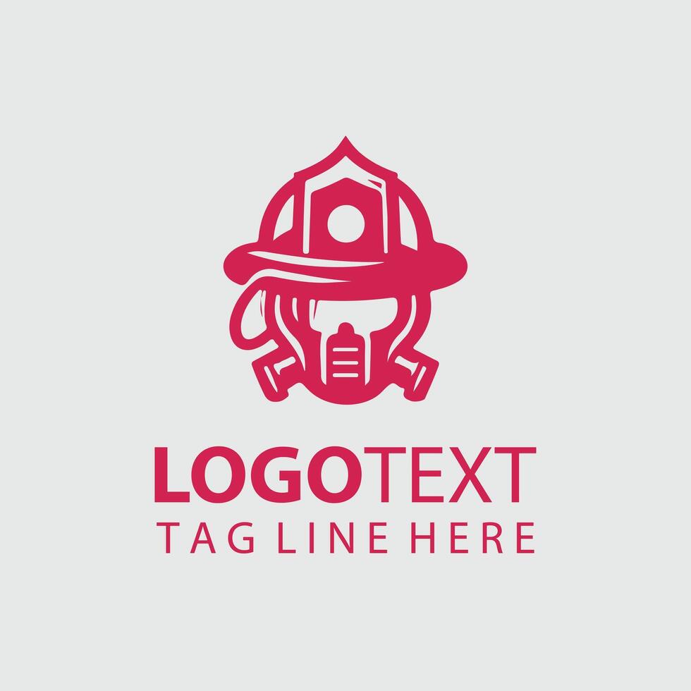 Helmet Logo Illustrations vector