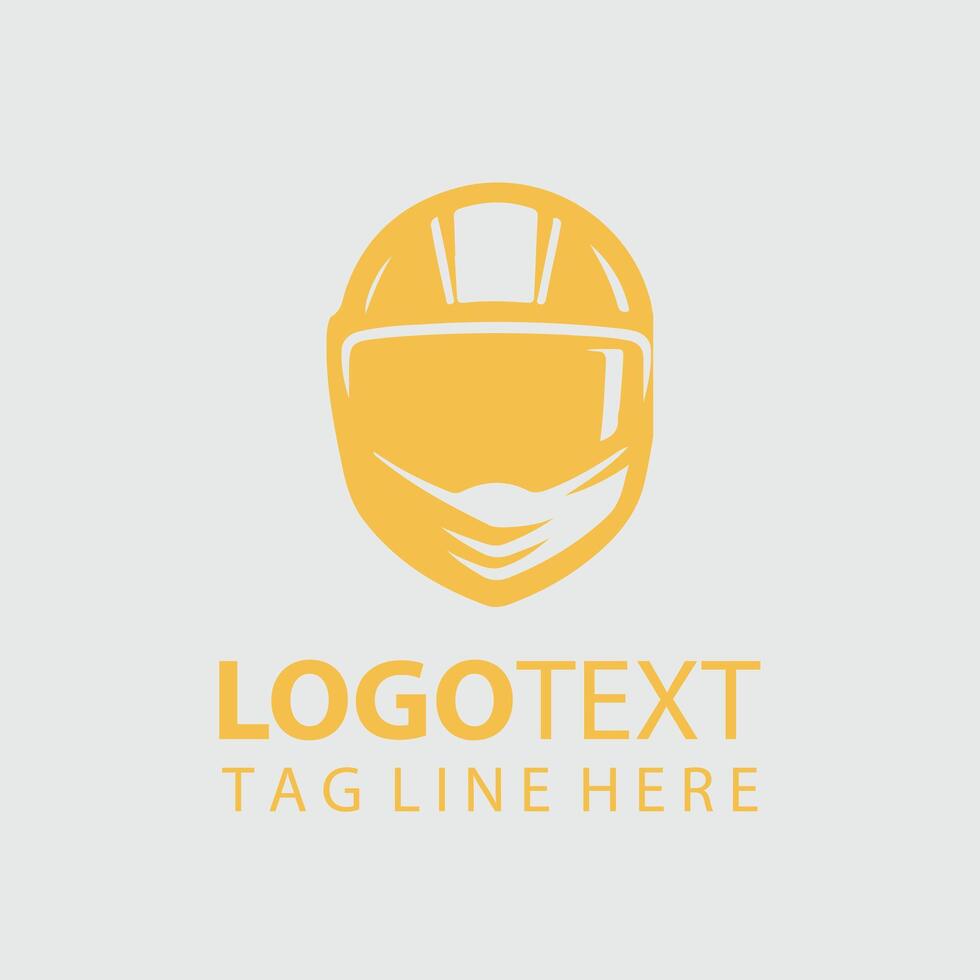 Helmet Logo Illustrations vector