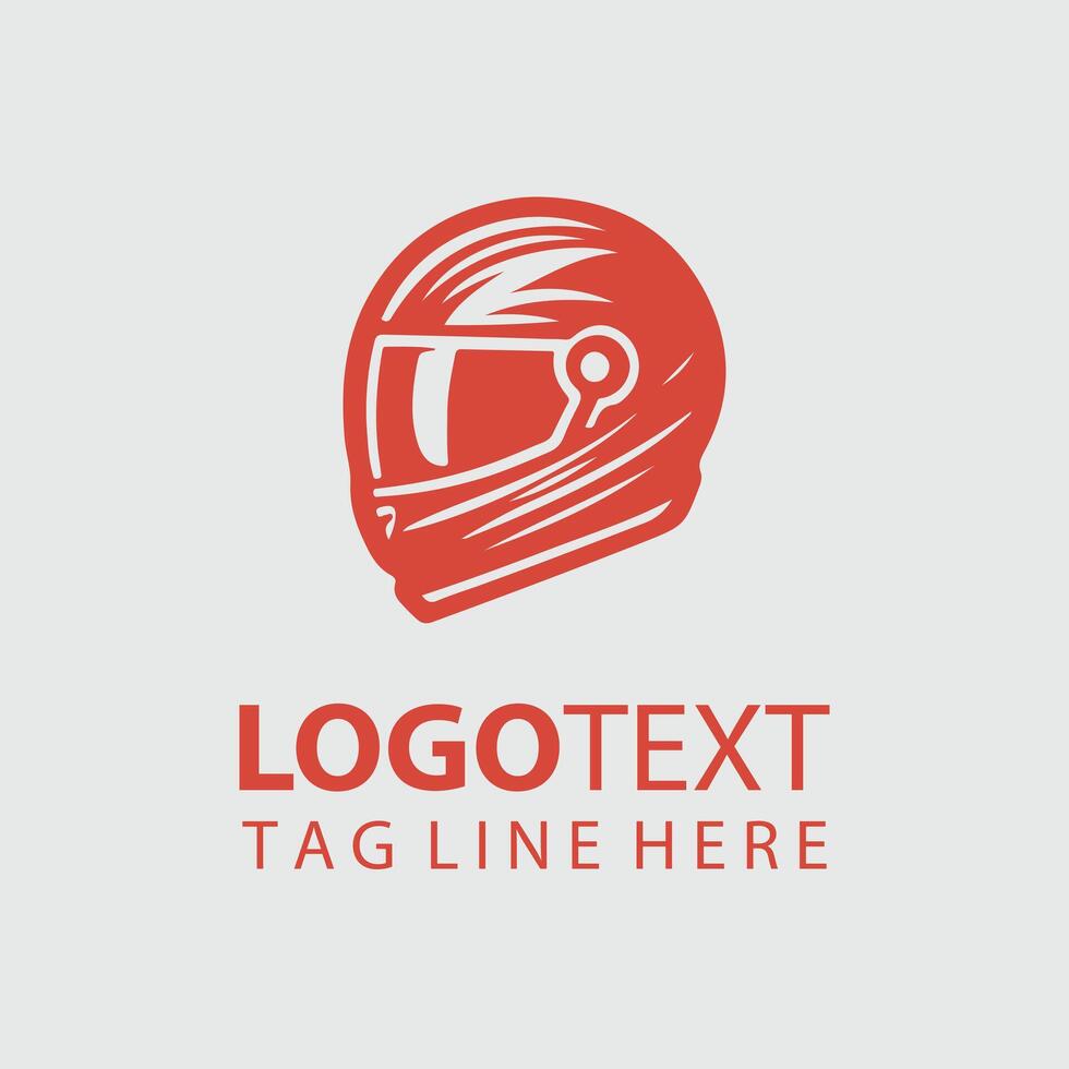 Helmet Logo Illustrations vector