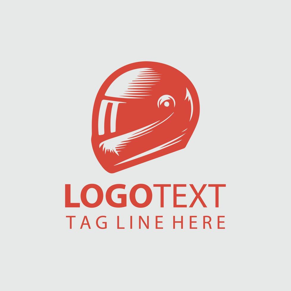Helmet Logo Illustrations vector