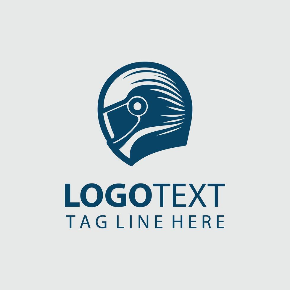 Helmet Logo Illustrations vector
