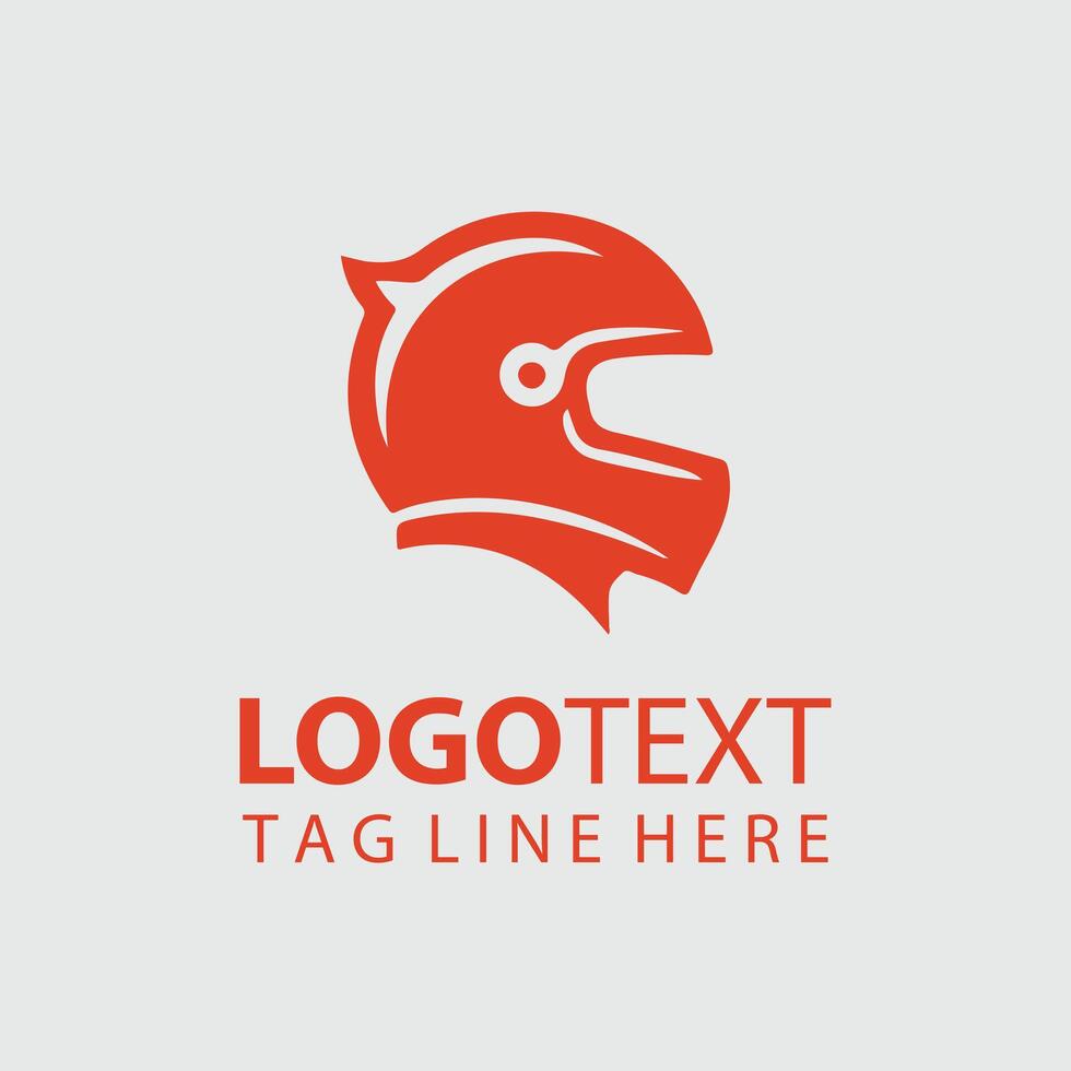Helmet Logo Illustrations vector